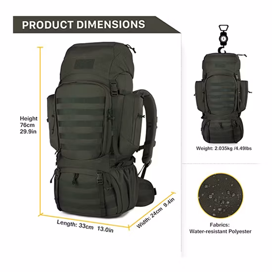 2017 Tactical Military Expandable Hydration Backpack