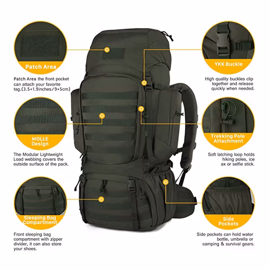 2017 Tactical Military Expandable Hydration Backpack