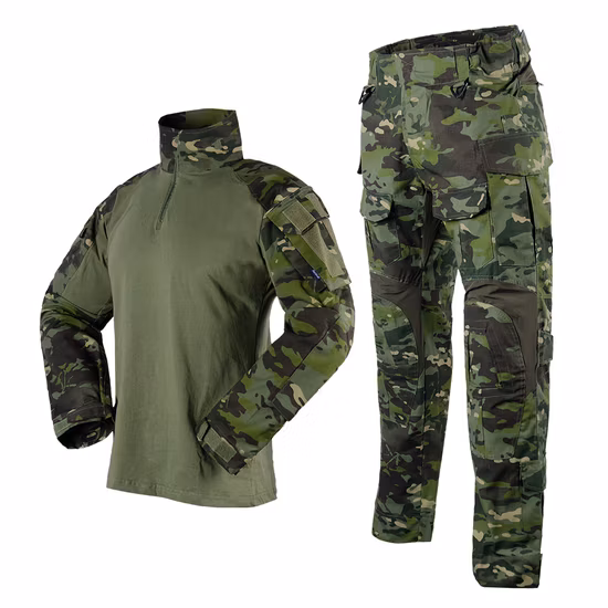 Roupa de estilo militar G2 Verde militar tático terno de sapo por atacado