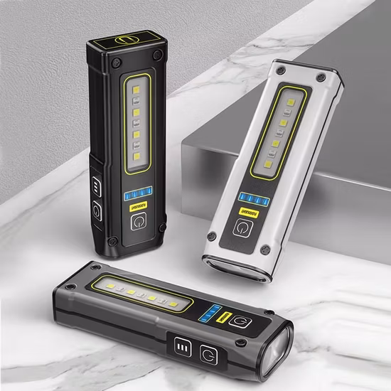 Lanterna LED tática brilhante de alumínio 10 W 500 lúmens