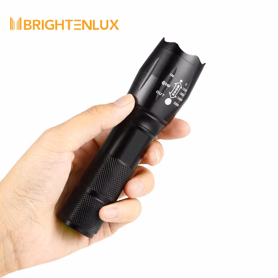Lanterna tática de ultra longo alcance 1100 metros 1200 lúmens Nextorch P82 Tocha tática policial de longa distância