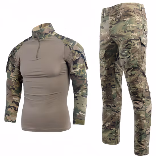 Uniforme militar camuflagem tático camisa treinamento caça combate camuflagem russa terno sapo