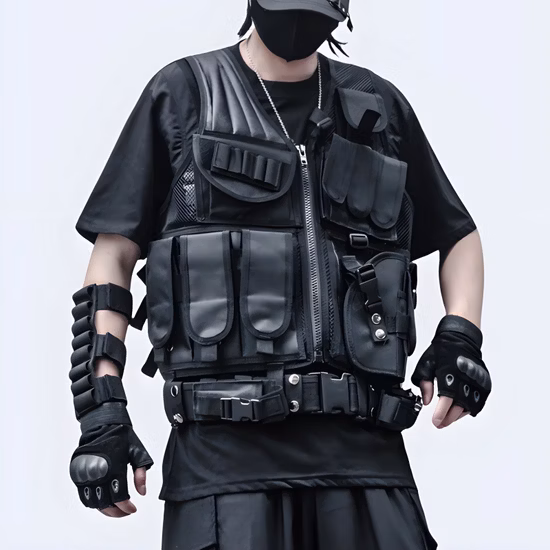 Nijiiia Nível UHMWPE Colete militar à prova de balas de corpo inteiro Roupa policial