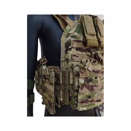 Engrenagem Militar Ajustável de Liberação Rápida Sistema Molle Reforçado Placa de Inserção Transportadora Armadura Balística Coletes Táticos à Prova de Balas